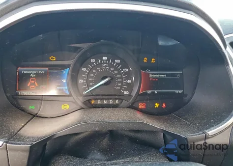 2017 Ford Edge Titanium z USA, uszkodzony, nr VIN 2FMPK4K92HBB82575